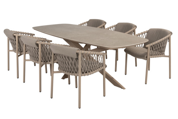 4SO Allora tuinstoelen met zit- en rugkussen - 3